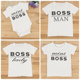 ザラキッズ(ZARA KIDS)の専用★ペアルックにも♡BOSS Tシャツ ロンパース(Ｔシャツ)