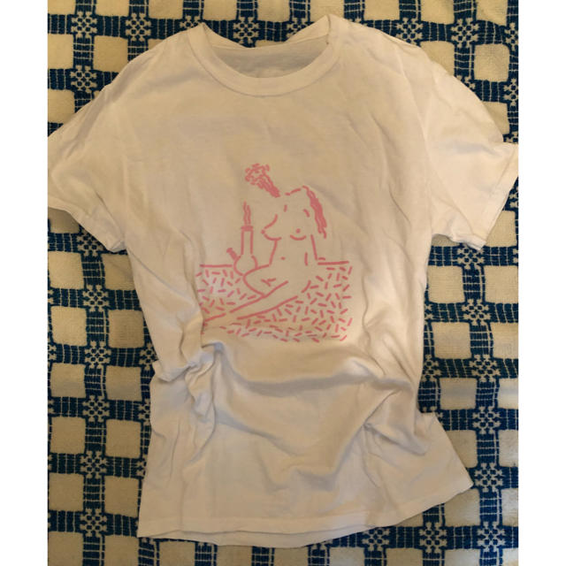 bonjour records(ボンジュールレコーズ)のeditorial magazine  T shirt レディースのトップス(Tシャツ(半袖/袖なし))の商品写真