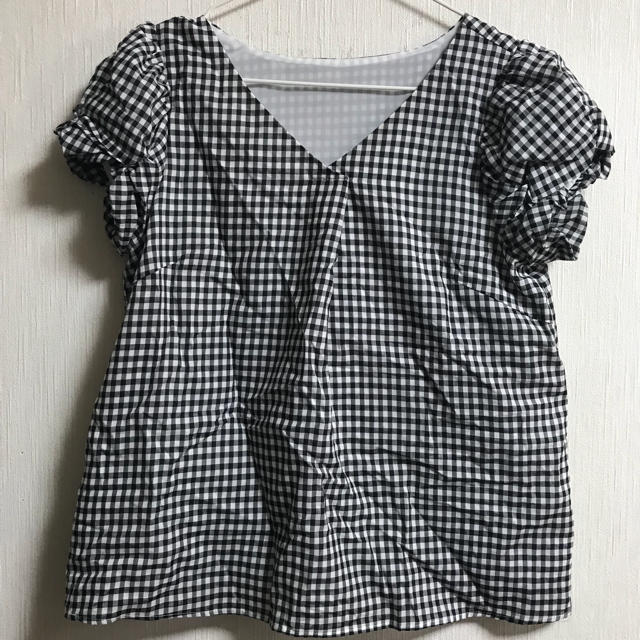 PROPORTION BODY DRESSING(プロポーションボディドレッシング)のプロポーションボディドレッシング♡ギンガムチェックブラウス レディースのトップス(シャツ/ブラウス(半袖/袖なし))の商品写真