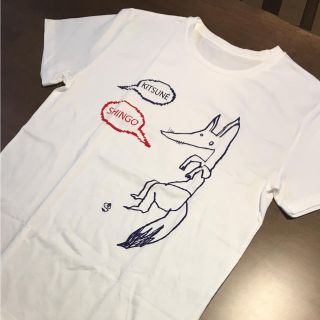 メゾンキツネ(MAISON KITSUNE')のメゾンキツネ 香取慎吾 コラボ Tシャツ(Tシャツ/カットソー(半袖/袖なし))