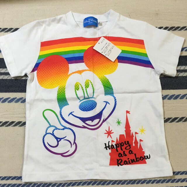 Disney(ディズニー)の東京ディズニーランド Tシャツ 110㎝ 新品 キッズ/ベビー/マタニティのキッズ服男の子用(90cm~)(Tシャツ/カットソー)の商品写真