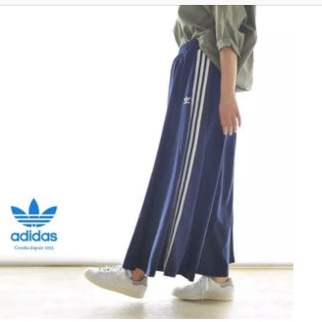 最先端 - adidas adidas ロングスカート コラボ BEAUTY&YOUTH M♡ ロングスカート