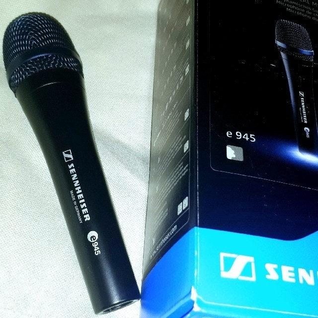 SENNHEISER(ゼンハイザー)の美品 SENNHEISER e945 ダイナミックマイク マイク 楽器のレコーディング/PA機器(マイク)の商品写真