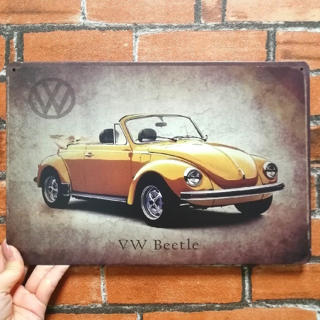 ブリキ看板 Volkswagen Beatle ビートル フォルクスワーゲンの通販 By アメリカンアメリカン大阪 ラクマ