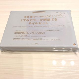 タカラジマシャ(宝島社)のネイル スプリング spring 6月号 付録(マニキュア)