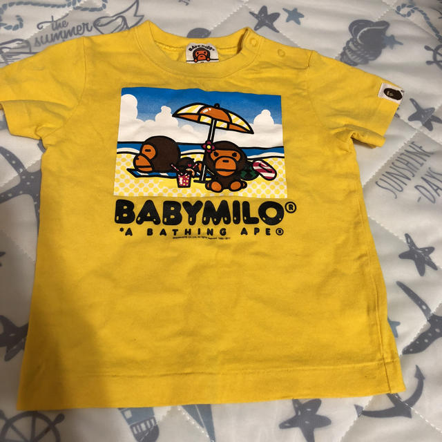 A BATHING APE(アベイシングエイプ)のBAPE KIDS☆Tシャツ キッズ/ベビー/マタニティのベビー服(~85cm)(Ｔシャツ)の商品写真