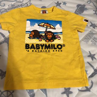 アベイシングエイプ(A BATHING APE)のBAPE KIDS☆Tシャツ(Ｔシャツ)