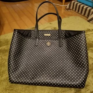 トリーバーチ(Tory Burch)のトリーバーチ ドット柄トートバッグ(ユカピンさん専用)(トートバッグ)