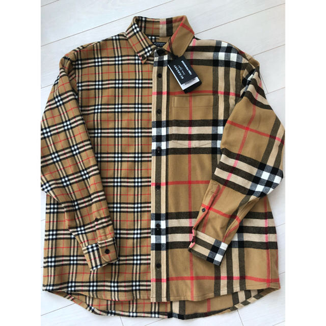 BURBERRY - Gosha x Burberry Flannel Shirt 新品未使用の通販 by MA's