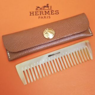 エルメス(Hermes)の⭐️来愛様専用 エルメス コーム くし ケース 小物入れ 美品 ユニセックス(小物入れ)