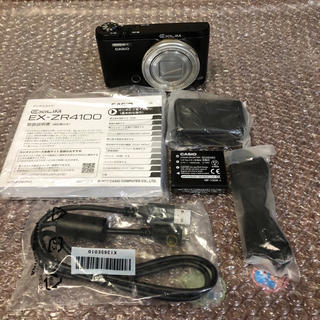 カシオ(CASIO)のカシオ デジタルカメラ「EXILIM ZR4100」ブラックEX-ZR4100(コンパクトデジタルカメラ)
