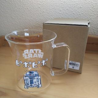 ハリオ(HARIO)のR2-D2 マグカップ 耐熱ガラス ハリオ スターウォーズ STAR WARS(食器)