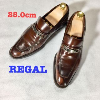 リーガル(REGAL)のリーガル REGAL ビットローファー　25.0cm　茶　Brown　革靴(ドレス/ビジネス)