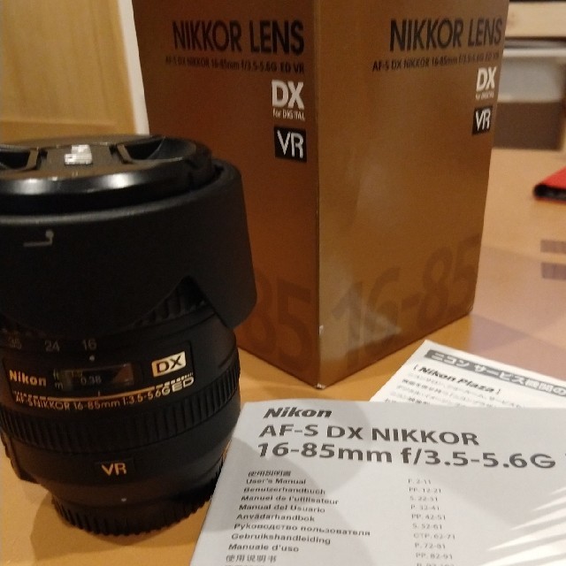 Nikon(ニコン)のNikon★AF-S 16-85mm 3.5-5.6G ED VR★ニコン スマホ/家電/カメラのカメラ(レンズ(ズーム))の商品写真