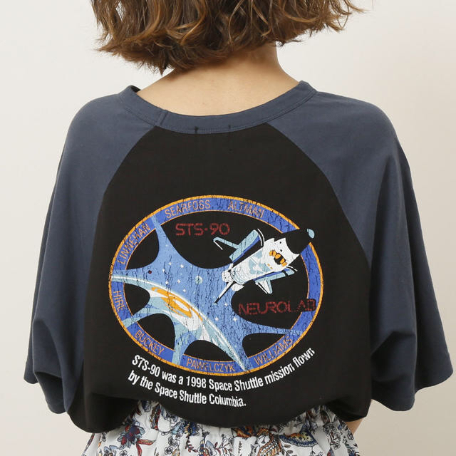 DOUBLE NAME(ダブルネーム)のNASAコラボTee レディースのトップス(Tシャツ(半袖/袖なし))の商品写真