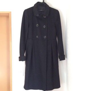 ザラ(ZARA)の新品♡ウール100%コート♡ZARA(ロングコート)