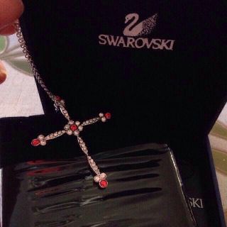 スワロフスキー(SWAROVSKI)のスワロフスキー♥︎ネックレス(ネックレス)