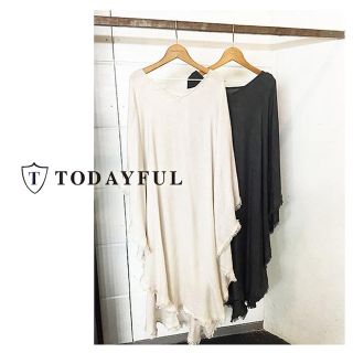 トゥデイフル(TODAYFUL)のtodayful ポンチョ(Tシャツ(長袖/七分))