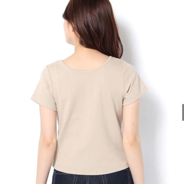 Kastane(カスタネ)のテレコロゴTEE レディースのトップス(Tシャツ(半袖/袖なし))の商品写真
