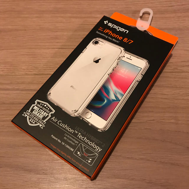 Spigen(シュピゲン)の【送料無料】Spigen iPhone 8/7 クリアケース スマホ/家電/カメラのスマホアクセサリー(iPhoneケース)の商品写真