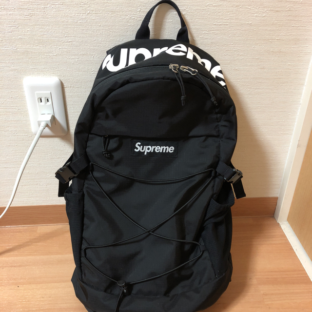 【良品】Supreme シュプリーム バックパック リュック 16ss ブラック