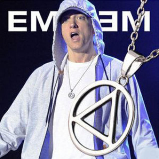 新品 Eminem エミネム 着用モデル シルバー ネックレス メンズのアクセサリー(ネックレス)の商品写真