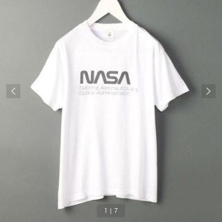 ビューティアンドユースユナイテッドアローズ(BEAUTY&YOUTH UNITED ARROWS)のROKU NASA Tシャツ 新品未使用(Tシャツ(半袖/袖なし))