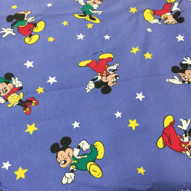 Disney(ディズニー)のビンテージシーツ☆★ ハンドメイドの素材/材料(生地/糸)の商品写真