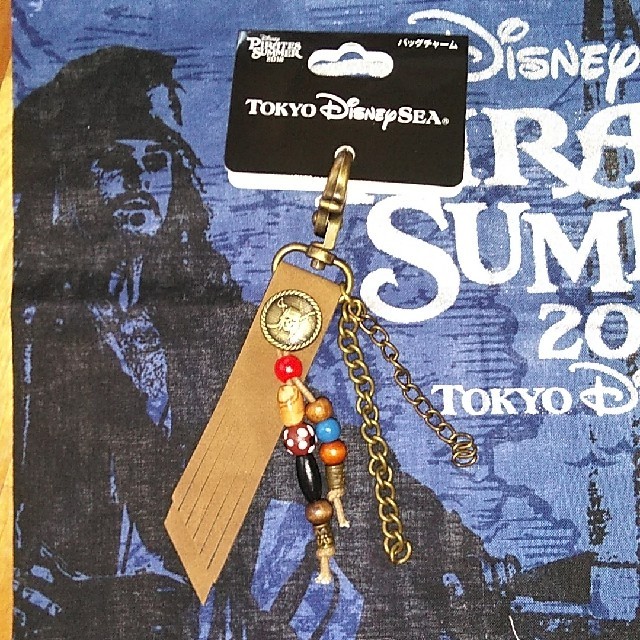 Disney(ディズニー)のパイレーツサマーバッグチャーム エンタメ/ホビーのエンタメ その他(その他)の商品写真