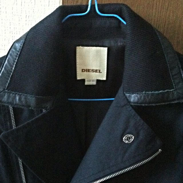 DIESEL(ディーゼル)のディーゼル☆ライダースジャケット レディースのジャケット/アウター(ライダースジャケット)の商品写真