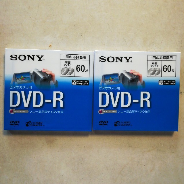 SONY(ソニー)のビデオカメラ用　DVD -R 60分 エンタメ/ホビーのDVD/ブルーレイ(その他)の商品写真