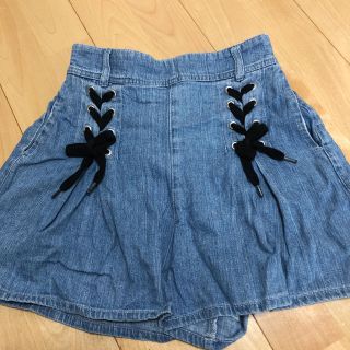 ラブトキシック(lovetoxic)のラブトキシック ハーフパンツ M 140(パンツ/スパッツ)