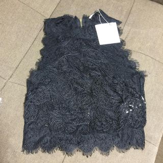 ザラ(ZARA)のZARA今期 ボトルネックレース(シャツ/ブラウス(半袖/袖なし))