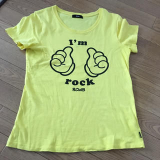 ロデオクラウンズ(RODEO CROWNS)のロデオクラウンズ 綺麗イエローTシャツ(Tシャツ(半袖/袖なし))