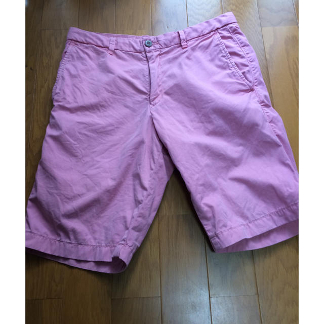 UNIQLO(ユニクロ)のユニクロ ハーフパンツ ピンク メンズのパンツ(ショートパンツ)の商品写真