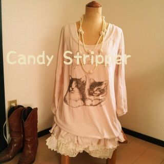 キャンディーストリッパー(Candy Stripper)のCandy Stripper＊猫(チュニック)