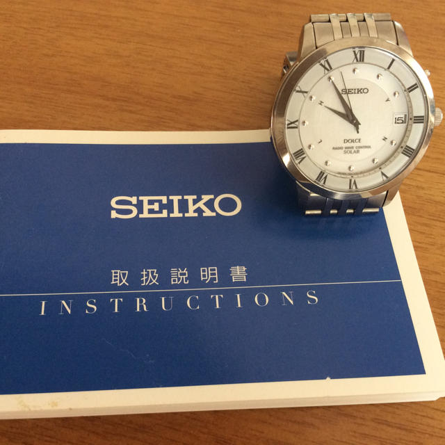 SEIKO - セイコー ドルチェ チタン ソーラー電波 7B22-0AJ0の通販 by