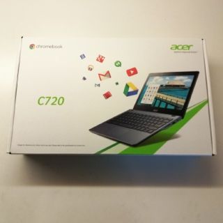 エイサー(Acer)のacer chromebook C720 日本語キーボード版　中古品(ノートPC)