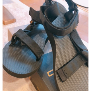 テバ(Teva)の*ひよ様専用*Teva　ブラック　24.0ｃｍ   レディース(サンダル)