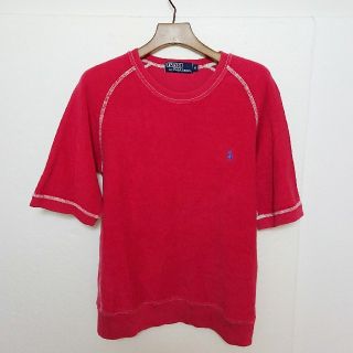 ラルフローレン(Ralph Lauren)のRalph Lauren ロゴ刺繍半袖スウェットTシャツ(スウェット)