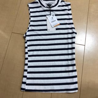 ベルシュカ(Bershka)のベルシュカ ボーダー タンクトップ 新品未使用(タンクトップ)