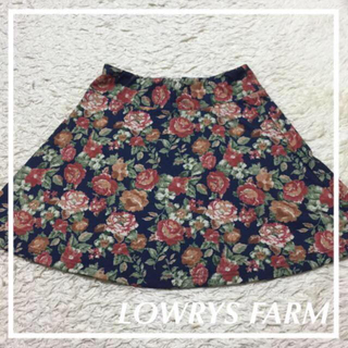 ローリーズファーム(LOWRYS FARM)のLOWRYS FARM▽花柄スカート(ミニスカート)