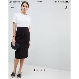 エイソス(asos)のななな様専用(ひざ丈スカート)