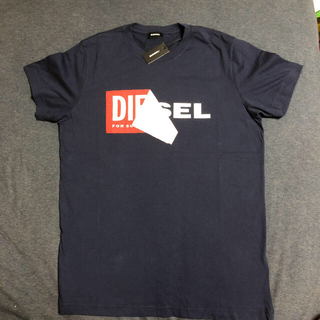 ディーゼル(DIESEL)のDIESEL Tシャツ【ネイビー】(Tシャツ/カットソー(七分/長袖))