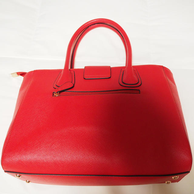 Folli Follie(フォリフォリ)のフォリフォリ  バッグ  赤 美品！！ レディースのバッグ(トートバッグ)の商品写真