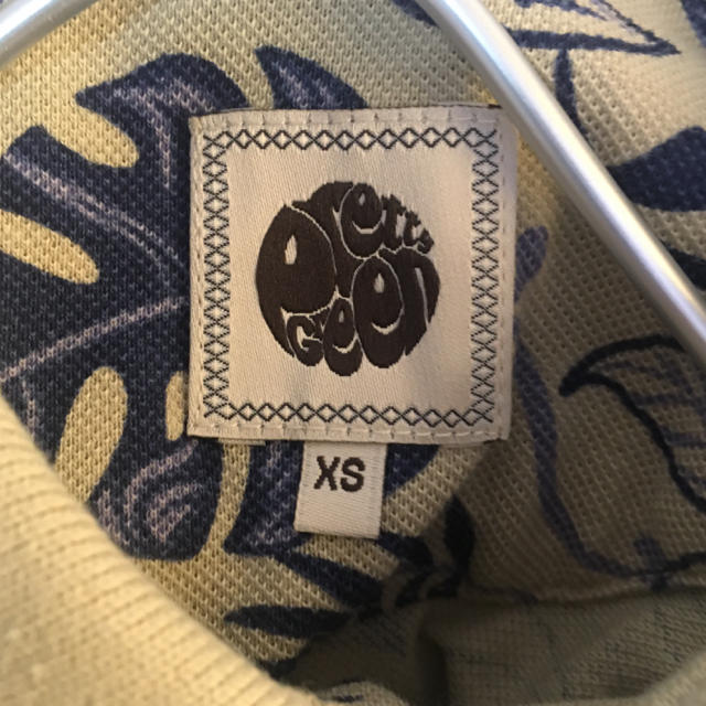 pretty green リーフプリント ポロシャツ メンズのトップス(ポロシャツ)の商品写真