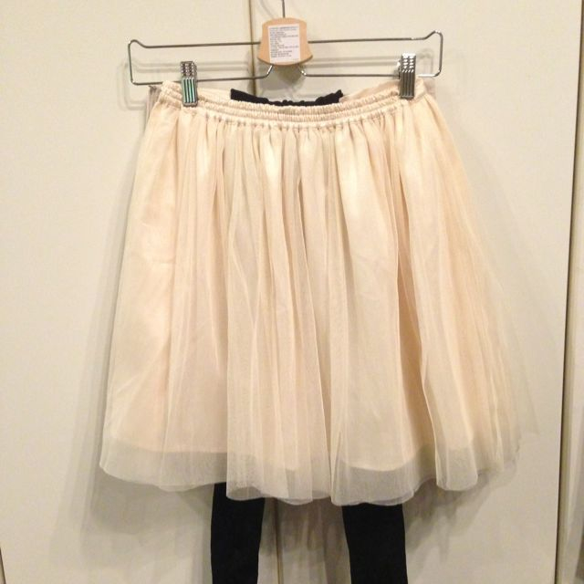 LAISSE PASSE(レッセパッセ)のチュールスカート レディースのスカート(ミニスカート)の商品写真