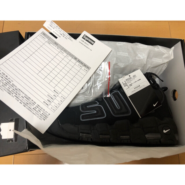 【在庫一掃】 supreme - Supreme air uptempo新品 more スニーカー 【在庫一掃】 supreme - Supreme air uptempo新品 more スニーカー