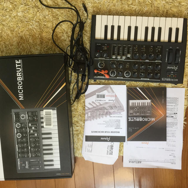 show1987様専用 Arturia MICROBRUTアナログシンセ 楽器の鍵盤楽器(キーボード/シンセサイザー)の商品写真