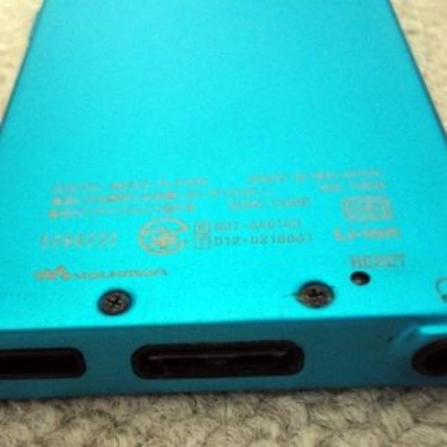 WALKMAN(ウォークマン)のSONY ウォークマン Fシリーズ NW-F806 32GB ブルー スマホ/家電/カメラのオーディオ機器(ポータブルプレーヤー)の商品写真